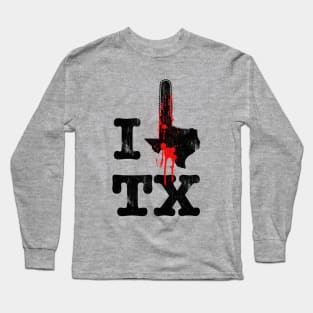 I Love Texas Chainsaw - Souvenir Long Sleeve T-Shirt